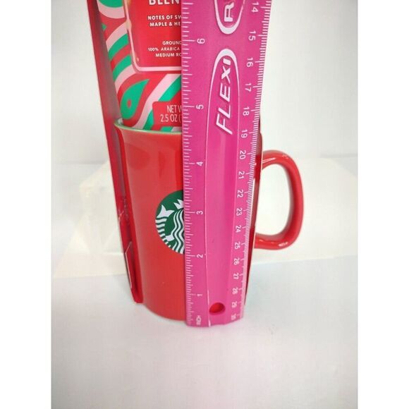 Starbucks Holiday Blend Coffee and Red Mug 16oz Gift Set LIMITED EDITION NEW - Picture 8 of 10